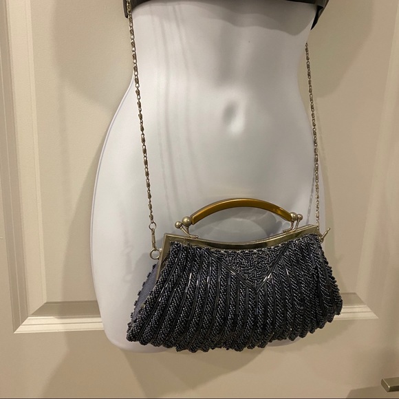 Vintage Beaded Evening Bag - Picture 2 of 16